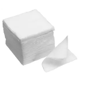 Hisopo de gasa estéril 100% algodón, absorbente, sencillo, de gasa estéril, 40x40 cm
