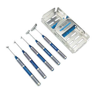 Juego de 5 Piezas para Cirugía de Implantes Dentales Eléctricos, Incluye Láminas Linguales, Injerto Óseo, Kit de Cepillado Suave, Casete, Certificado CB, SurgiRight - Product Image 1