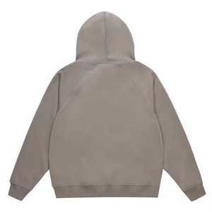 เสื้อฮู้ดผู้ชายโอเวอร์ไซส์ผ้าคอตตอนสไตล์สตรีทแวร์ผ้า100% สไตล์วินเทจ - Product Image 2