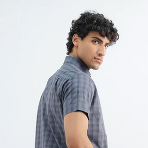 2024 chemise à carreaux d'été pour hommes de haute qualité chemise à carreaux confortable grande taille pour hommes - Product Image 5