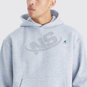Ensemble de survêtement uni évasé pour homme, sweat à capuche et pantalon de jogging, deux pièces, coupe oversize, décontracté, respirant, streetwear, logo personnalisé - Product Image 6