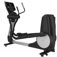 Équipement de fitness professionnel : Vélo elliptique silencieux, machine elliptique de marche compacte