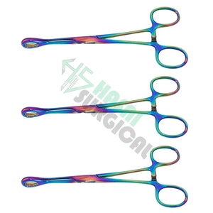 Pinzas de Esponja de Alta Calidad para Sujeción de Apósitos, Pinzas Quirúrgicas Hasni HS-H-611, Certificación CE Clase III, Reutilizables, Logotipo Personalizado - Product Image 6