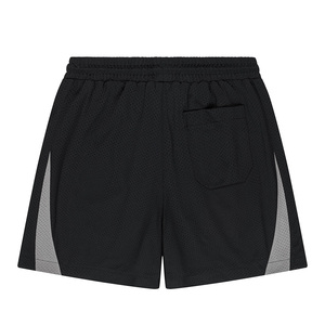 Shorts d'été légers Healy 2026-2027 pour hommes, noir et vert, avec cordon de serrage et poches latérales, personnalisables - Product Image 3