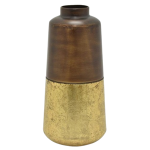 Vase en métal fini brillant de table de nouveau style Vase en métal doré Vases décoratifs de fête de mariage de jardin à domicile très vendus - Product Image 2