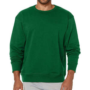 Sudadera de Hombre al por Mayor, Nuevo Diseño, Cuello Redondo, Transpirable, 100% Algodón, Talla Grande, Logotipo Personalizado, Hombros Caídos - Product Image 1