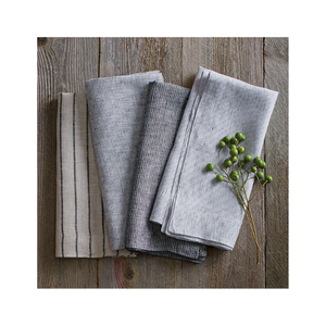 Imprimé Organic Vibe 100% Coton Brodé Golf 42x42cm 124 GSM Motif Abstrait Certifié ISO Marque Privée Serviettes En Coton - Product Image 6