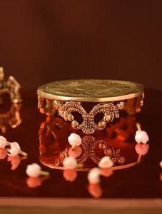 Sculpture d'éléphant en métal pour la décoration de table de hall, étagère de bureau, affichage, accent artistique moderne ajoutant du charme aux intérieurs contemporains - Product Image 6