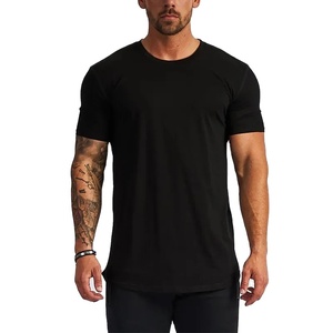 Camiseta con estampado liso para hombre, prenda de vestir, de alta calidad, de diseño novedoso, Color personalizado, venta al por mayor, 2023 - Product Image 1