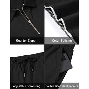 Custom Letter Print Pullover <b>Hoodie</b> Baggy Jogger <b>Oversized</b> Shorts Two Piece High Quality Tracksuit Set Streetwear Hoodies Men - Product Image 2