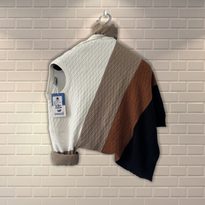 OEM & ODM เสื้อสเวตเตอร์แขนยาวสำหรับผู้ชาย, เสื้อยืดถักคอกลมปกสำหรับฤดูหนาว - Product Image 3