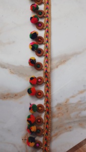 Bordures en dentelle à paillettes délicates pour robes Sarees et chemisiers Fourniture en gros prête à l'exportation avec options personnalisées - Product Image 4