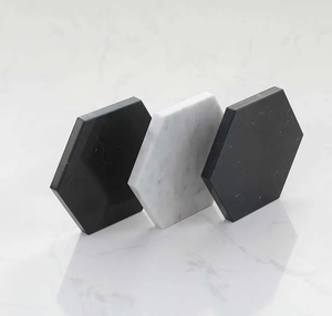 Posavasos de mármol creativo para el hogar, restaurante, Bar, alfombrillas y almohadillas, decoración de mesa y accesorios, posavasos de mármol - Product Image 2