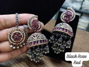 Jhumkka Jhumkas หรูหราสำหรับผู้หญิงเหมาะสำหรับใส่ไปงานปาร์ตี้เทศกาล - Product Image 5