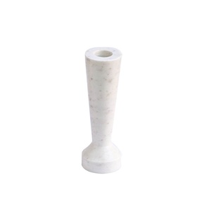 White <b>Marble</b> <b>Candle</b> Holder in Elegant Decorative Design Ideal for Home Decoration Holder at Bulk Supply Rate from Indian Factory - Product Image 2