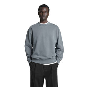 Sweat-shirt à capuche personnalisé pour homme, 100% coton, taille plus, col rond, logo décontracté, uni, hiver, respirant, écologique - Product Image 3