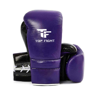 Gants de boxe à bas prix, vente en gros, personnalisables, durables, vêtements de sport de kickboxing en cuir uni avec votre propre logo - Product Image 6