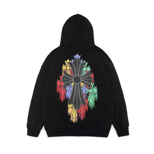 เสื้อฮู้ดแอร์บรัชแบบมีซิปกำหนดเองไม่มีขั้นต่ำสั่งสไตล์เฉพาะบุคคลสำหรับทุกคนขนาดพิเศษ - Product Image 3