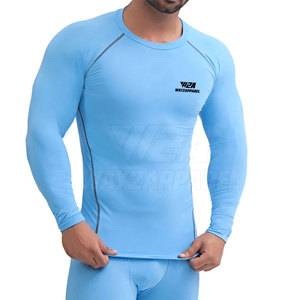 Latest Design Hot Sale Men <b>Compression</b> <b>Shirts</b> Comfortable Fitness Wear Men <b>Compression</b> <b>Shirts</b> - Product Image 5