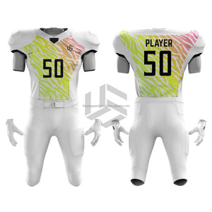 Professional Amateur <b>Matches</b> Custom Breathable Quick Dry Anti-Bacterial American Football Uniform Pants Set Front All Printing - Product Image 4