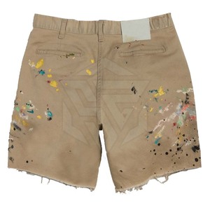 Pantalones Cortos de Verano 2025 para Hombre, Estilo Urbano, Transpirables, de Secado Rápido, Elásticos, de Algodón y Poliéster, Lisos, Teñidos, Patrón Sólido, Venta al por Mayor - Product Image 2