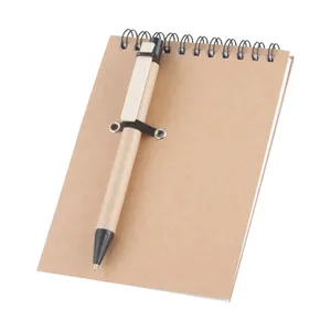 Quaderno Promozionale Sostenibile con Penna, Quaderno Negundo con Caratteristiche Ecologiche - Product Image 1