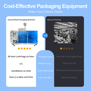 Máquina Empacadora Automática Doypack de Nuevo Diseño en Acero Inoxidable SUS304 para Envasado de Alimentos Líquidos en Bolsas de Plástico - Product Image 4