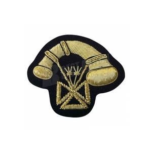 Insignia de bordado 3D hecha a mano de alta calidad El mejor diseño con decoración de encaje Totalmente personalizable y bajo MOQ - Product Image 4