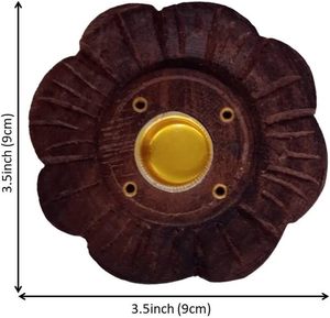 Premium Handmade Wooden <b>Incense</b> <b>Stick</b> <b>Holder</b> Cum Dhoop Candle <b>Holder</b> Ash Catcher pine wood <b>incense</b> <b>holder</b> - Product Image 5