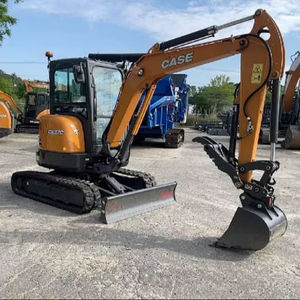 Para Miniexcavadora CX37C, Motor Yanmar, Giro de Cola Cero, Alto Rendimiento de Excavación, Bomba Hidráulica Kawasaki, Caja de Cambios, 3 Años de Garantía - Product Image 1