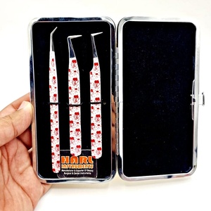 ชุดแหนบต่อขนตา HARL Instruments รุ่น Professional Cosmetic ดีไซน์เชอร์รี่โบว์ ผลิตจากสแตนเลสสตีล แข็งแรง ทนทาน แม่นยำ - Product Image 1