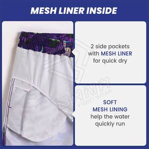 Pantalones cortos de baño de calle alta para hombre de moda 100% algodón patrón sólido personalizado precio bajo hecho en Pakistán venta al por mayor disponible - Product Image 3