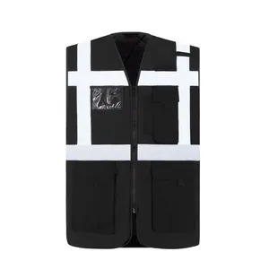 Chaleco de Seguridad Ejecutivo Acolchado Personalizado con Adhesivos Reflectantes y Luces, Producto Promocional - Product Image 4
