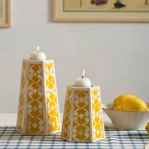 Portavelas lacado en oro, el precio más bajo, fabricante de soportes de velas lacadas, suministro al por mayor - Product Image 4