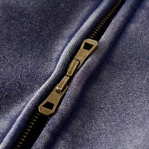 2025 à la mode personnalisé unisexe lourd 100% coton survêtement nouveau Design lavé à l'acide fermeture éclair à capuche et pantalons de survêtement pour hommes vêtements d'hiver - Product Image 4