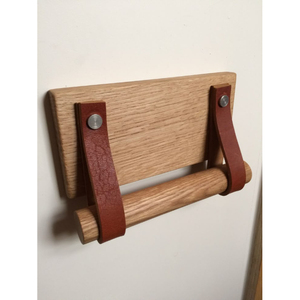 Porte-papier hygiénique en acier inoxydable pour salle de bain Distributeur de rouleaux antirouille durable avec finition chromée polie - Product Image 6