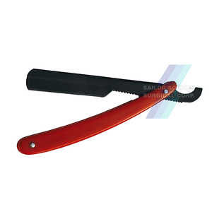 Maquinilla de afeitar de peluquero recta clásica profesional, colores personalizados, maquinillas de afeitar de garganta cortadas de alta calidad de acero inoxidable - Product Image 5