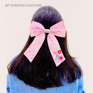 Look apaisant à la mode indien fait à la main perlé arc tendance 2025 nouvelle collection Valentine fabriqué à la main Alligator queue arc - Product Image 3