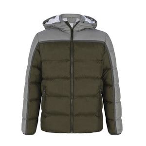 Chaqueta de Invierno con Capucha para Hombre, Diseño Personalizado OEM, Manga Larga, Acolchada, Vaquera, Cortavientos, Informal, para Exteriores, Estándar de Moda - Product Image 5