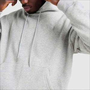 STREET POLAIRE OVERHEAD HOODIE PREMIUM PULLOVER HEAVYWEIGHT SWEATSHIRT COTON STREETWEAR HOODIE OVERSIZED CASUAL FASHION HOODIES. - Product Image 3