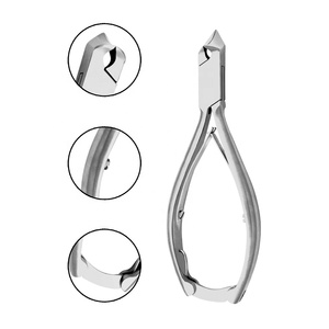 Nouvelles pinces à ongles professionnelles pour podologie, 14 cm, grande lame de coupe de 16 mm, ouverture large, en acier inoxydable, OEM - Product Image 1