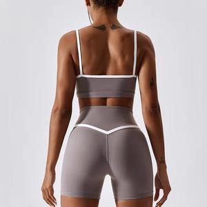 Conjuntos Deportivos 2025 para Mujer, Ropa de Gimnasio, Ropa Deportiva Ajustada, Ropa Deportiva Elástica, Conjuntos de Yoga de Manga Corta - Product Image 3