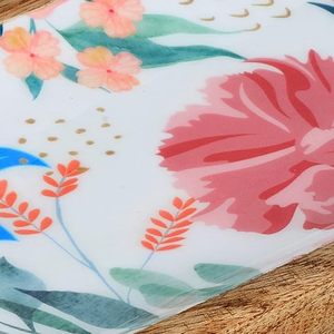 ถาดไม้พิมพ์ลายศิลปะสำหรับบริการชากาแฟถาดเสิร์ฟไม้พิมพ์ลายดอกไม้แบบดั้งเดิมสำหรับบ้าน - Product Image 5