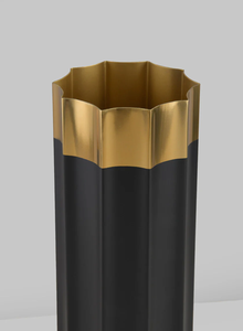 Best Selling Gold Two Color Metal Long <b>Vase</b> for Home <b>Decor</b> - Product Image 3