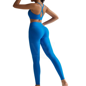 2025 mallas de yoga para adultos de calidad superior peso ligero superventas cintura elástica mallas de yoga - Product Image 2