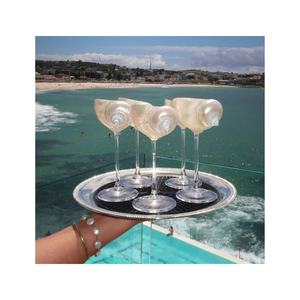 Nuevos horizontes: Cristalería de concha marina sostenible, hecha a mano con cuidado para sus necesidades al por mayor 2025. - Product Image 5