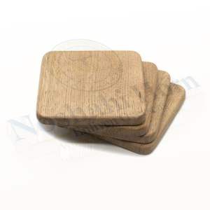 Sous-verres en bois naturel de haute qualité Protection écologique durable pour la maison ou le bureau - Product Image 4