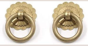 Puerta de latón de alta calidad para el hogar, cerrojo decorativo de alta calidad con cara de zorro para Hotel - Product Image 6