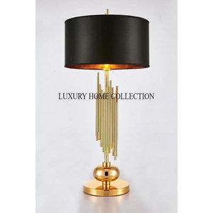 Elegant Victorian-style metal table lamps with ornate antique brass detailing and premium stained <strong>glass</strong> <strong>lampshade</strong>