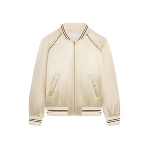 แจ็กเก็ตน้ำหนักเบากันลมสีเบสบอลทำจากไนลอนเข้ารูปคอตั้ง - Product Image 1